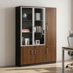 Nairobi Office Mart Wooden Office Cabinet Prices In Kenya 3-Door Wooden Office Cabinet – Stylish, Spacious & Functional Storage Keep your workspace neat and organized with the 3-Door Wooden Office Cabinet. Designed for modern offices, it combines practical storage with a professional appearance. Its wooden finish adds warmth and elegance to your office interior. Therefore, it is an excellent choice for corporate offices, home offices, and business environments. The 3-door office cabinet provides convenient storage for documents, files, stationery, and other office essentials. Its multiple doors help keep your belongings neatly arranged and out of sight. As a result, you can maintain a clean and clutter-free workspace. It is ideal for professionals who need accessible storage for everyday office supplies. Built for practical office organization, this wooden storage cabinet helps maximize available space. You can use it to store files, folders, books, and important paperwork. Furthermore, its versatile design makes it suitable for executive offices, administrative departments, reception areas, and meeting rooms. It also pairs well with executive desks and other wooden office furniture. The wooden office storage cabinet offers a professional look that complements different office layouts. Its three-door design provides a convenient way to organize items according to your needs. Additionally, the cabinet helps keep essential documents in one central location. This makes daily office activities easier and more efficient. Whether you are furnishing a new office or upgrading your existing workspace, the 3-Door Wooden Office Cabinet is a practical addition. Its combination of storage capacity, functionality, and timeless styling makes it suitable for various professional settings. Choose this cabinet to create a more organized and attractive working environment. Key Features Three-Door Design: Provides convenient access to stored office essentials. Spacious Storage: Ideal for files, folders, documents, stationery, and books. Wooden Finish: Adds a classic and professional touch to your office. Organized Workspace: Helps reduce clutter and keeps supplies neatly stored. Versatile Application: Suitable for corporate offices, home offices, and administrative spaces. Professional Appearance: Complements executive desks and other office furniture. Practical Functionality: Keeps everyday office essentials accessible and organized. Improve Your Office Organization Today Choose the 3-Door Wooden Office Cabinet for a practical and stylish storage solution. It helps maintain a tidy workspace while enhancing your office interior. Moreover, its versatile design makes it suitable for businesses of different sizes. Add this wooden office cabinet to your furniture collection and enjoy a more organized, professional working environment.