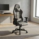 Gray Fabric Gaming Chair – Comfort, Style & Performance Upgrade your gaming setup with the Gray Fabric Gaming Chair, designed to bring comfort, style, and functionality to your workspace. Its modern gray finish creates a sleek appearance that complements gaming rooms, home offices, and study areas. Whether you enjoy gaming, work remotely, or study for long hours, this gaming chair offers a practical seating solution for everyday use. The gray gaming chair features a fabric finish that adds a soft, contemporary touch to your gaming environment. Unlike a glossy finish, fabric upholstery offers a more understated look that blends easily with modern interiors. Additionally, its neutral gray color pairs well with different desk styles, gaming accessories, and room décor. This makes it an excellent choice for gamers who value both aesthetics and functionality. Designed for everyday gaming and computer use, the fabric gaming chair provides a dedicated seating option for extended desk sessions. Its supportive design helps you maintain a comfortable sitting position while playing games, completing assignments, or handling office tasks. Furthermore, the fabric exterior gives your setup a stylish, professional appearance without compromising its gaming-inspired character. This versatile gaming chair is suitable for casual gamers, students, streamers, and remote workers. You can use it in a personal gaming station, bedroom, study room, or home office. Moreover, its modern styling makes it easy to incorporate into different workspace designs. Pair it with a gaming desk, monitor stand, and ergonomic accessories to create a more functional setup. Whether you are building a new gaming station or upgrading your existing chair, the Gray Fabric Gaming Chair offers an attractive combination of modern design and everyday practicality. It is a smart addition to any space dedicated to gaming, productivity, and entertainment. Key Features Modern Gray Finish: Complements gaming setups, home offices, and contemporary interiors. Fabric Upholstery: Provides a soft, textured finish with a stylish appearance. Gaming-Inspired Design: Adds a distinctive look to your gaming station. Everyday Seating Comfort: Suitable for gaming, studying, and computer-based activities. Versatile Use: Ideal for bedrooms, gaming rooms, study areas, and home offices. Contemporary Style: Pairs easily with modern desks and gaming accessories. Multi-Purpose Functionality: Suitable for gamers, students, streamers, and remote workers. Enhance Your Gaming Setup Today Choose the Gray Fabric Gaming Chair to give your gaming station a modern and coordinated look. Its fabric finish and versatile color make it a stylish addition to any workspace. Whether you are gaming, studying, or working from home, this chair helps create a dedicated and attractive seating area.
