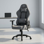 Gray Fabric Gaming Chair – Comfort, Style & Performance Upgrade your gaming setup with the Gray Fabric Gaming Chair, designed to bring comfort, style, and functionality to your workspace. Its modern gray finish creates a sleek appearance that complements gaming rooms, home offices, and study areas. Whether you enjoy gaming, work remotely, or study for long hours, this gaming chair offers a practical seating solution for everyday use. The gray gaming chair features a fabric finish that adds a soft, contemporary touch to your gaming environment. Unlike a glossy finish, fabric upholstery offers a more understated look that blends easily with modern interiors. Additionally, its neutral gray color pairs well with different desk styles, gaming accessories, and room décor. This makes it an excellent choice for gamers who value both aesthetics and functionality. Designed for everyday gaming and computer use, the fabric gaming chair provides a dedicated seating option for extended desk sessions. Its supportive design helps you maintain a comfortable sitting position while playing games, completing assignments, or handling office tasks. Furthermore, the fabric exterior gives your setup a stylish, professional appearance without compromising its gaming-inspired character. This versatile gaming chair is suitable for casual gamers, students, streamers, and remote workers. You can use it in a personal gaming station, bedroom, study room, or home office. Moreover, its modern styling makes it easy to incorporate into different workspace designs. Pair it with a gaming desk, monitor stand, and ergonomic accessories to create a more functional setup. Whether you are building a new gaming station or upgrading your existing chair, the Gray Fabric Gaming Chair offers an attractive combination of modern design and everyday practicality. It is a smart addition to any space dedicated to gaming, productivity, and entertainment. Key Features Modern Gray Finish: Complements gaming setups, home offices, and contemporary interiors. Fabric Upholstery: Provides a soft, textured finish with a stylish appearance. Gaming-Inspired Design: Adds a distinctive look to your gaming station. Everyday Seating Comfort: Suitable for gaming, studying, and computer-based activities. Versatile Use: Ideal for bedrooms, gaming rooms, study areas, and home offices. Contemporary Style: Pairs easily with modern desks and gaming accessories. Multi-Purpose Functionality: Suitable for gamers, students, streamers, and remote workers. Enhance Your Gaming Setup Today Choose the Gray Fabric Gaming Chair to give your gaming station a modern and coordinated look. Its fabric finish and versatile color make it a stylish addition to any workspace. Whether you are gaming, studying, or working from home, this chair helps create a dedicated and attractive seating area.