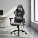 Gray Fabric Gaming Chair – Comfort, Style & Performance Upgrade your gaming setup with the Gray Fabric Gaming Chair, designed to bring comfort, style, and functionality to your workspace. Its modern gray finish creates a sleek appearance that complements gaming rooms, home offices, and study areas. Whether you enjoy gaming, work remotely, or study for long hours, this gaming chair offers a practical seating solution for everyday use. The gray gaming chair features a fabric finish that adds a soft, contemporary touch to your gaming environment. Unlike a glossy finish, fabric upholstery offers a more understated look that blends easily with modern interiors. Additionally, its neutral gray color pairs well with different desk styles, gaming accessories, and room décor. This makes it an excellent choice for gamers who value both aesthetics and functionality. Designed for everyday gaming and computer use, the fabric gaming chair provides a dedicated seating option for extended desk sessions. Its supportive design helps you maintain a comfortable sitting position while playing games, completing assignments, or handling office tasks. Furthermore, the fabric exterior gives your setup a stylish, professional appearance without compromising its gaming-inspired character. This versatile gaming chair is suitable for casual gamers, students, streamers, and remote workers. You can use it in a personal gaming station, bedroom, study room, or home office. Moreover, its modern styling makes it easy to incorporate into different workspace designs. Pair it with a gaming desk, monitor stand, and ergonomic accessories to create a more functional setup. Whether you are building a new gaming station or upgrading your existing chair, the Gray Fabric Gaming Chair offers an attractive combination of modern design and everyday practicality. It is a smart addition to any space dedicated to gaming, productivity, and entertainment. Key Features Modern Gray Finish: Complements gaming setups, home offices, and contemporary interiors. Fabric Upholstery: Provides a soft, textured finish with a stylish appearance. Gaming-Inspired Design: Adds a distinctive look to your gaming station. Everyday Seating Comfort: Suitable for gaming, studying, and computer-based activities. Versatile Use: Ideal for bedrooms, gaming rooms, study areas, and home offices. Contemporary Style: Pairs easily with modern desks and gaming accessories. Multi-Purpose Functionality: Suitable for gamers, students, streamers, and remote workers. Enhance Your Gaming Setup Today Choose the Gray Fabric Gaming Chair to give your gaming station a modern and coordinated look. Its fabric finish and versatile color make it a stylish addition to any workspace. Whether you are gaming, studying, or working from home, this chair helps create a dedicated and attractive seating area.