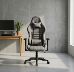 Gray Fabric Gaming Chair – Comfort, Style & Performance Upgrade your gaming setup with the Gray Fabric Gaming Chair, designed to bring comfort, style, and functionality to your workspace. Its modern gray finish creates a sleek appearance that complements gaming rooms, home offices, and study areas. Whether you enjoy gaming, work remotely, or study for long hours, this gaming chair offers a practical seating solution for everyday use. The gray gaming chair features a fabric finish that adds a soft, contemporary touch to your gaming environment. Unlike a glossy finish, fabric upholstery offers a more understated look that blends easily with modern interiors. Additionally, its neutral gray color pairs well with different desk styles, gaming accessories, and room décor. This makes it an excellent choice for gamers who value both aesthetics and functionality. Designed for everyday gaming and computer use, the fabric gaming chair provides a dedicated seating option for extended desk sessions. Its supportive design helps you maintain a comfortable sitting position while playing games, completing assignments, or handling office tasks. Furthermore, the fabric exterior gives your setup a stylish, professional appearance without compromising its gaming-inspired character. This versatile gaming chair is suitable for casual gamers, students, streamers, and remote workers. You can use it in a personal gaming station, bedroom, study room, or home office. Moreover, its modern styling makes it easy to incorporate into different workspace designs. Pair it with a gaming desk, monitor stand, and ergonomic accessories to create a more functional setup. Whether you are building a new gaming station or upgrading your existing chair, the Gray Fabric Gaming Chair offers an attractive combination of modern design and everyday practicality. It is a smart addition to any space dedicated to gaming, productivity, and entertainment. Key Features Modern Gray Finish: Complements gaming setups, home offices, and contemporary interiors. Fabric Upholstery: Provides a soft, textured finish with a stylish appearance. Gaming-Inspired Design: Adds a distinctive look to your gaming station. Everyday Seating Comfort: Suitable for gaming, studying, and computer-based activities. Versatile Use: Ideal for bedrooms, gaming rooms, study areas, and home offices. Contemporary Style: Pairs easily with modern desks and gaming accessories. Multi-Purpose Functionality: Suitable for gamers, students, streamers, and remote workers. Enhance Your Gaming Setup Today Choose the Gray Fabric Gaming Chair to give your gaming station a modern and coordinated look. Its fabric finish and versatile color make it a stylish addition to any workspace. Whether you are gaming, studying, or working from home, this chair helps create a dedicated and attractive seating area.